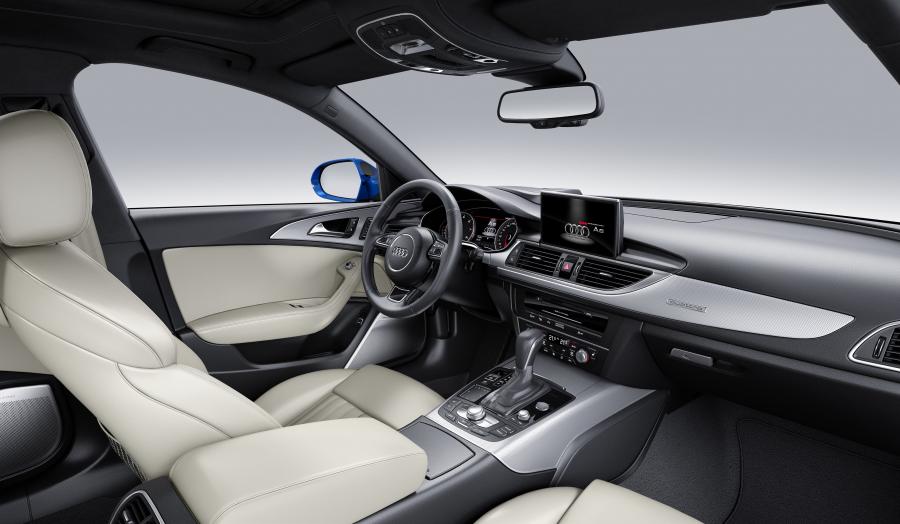 Интерьер Audi A6 TFSI Quattro S-Line 2016 года  (WW) (фото 17 из 18)